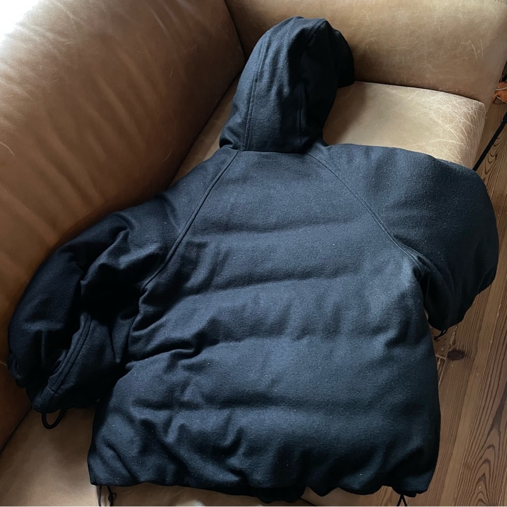 Y3 Yohji Yamamoto adidas wool cashmere black ultimate puffer down jacket winter - Picture 5 of 17